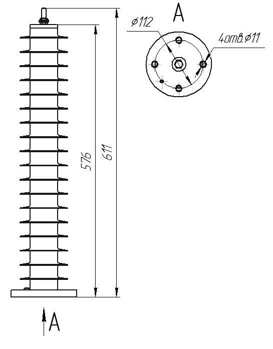 ОПН-П-35/40,5/10/550 УХЛ1